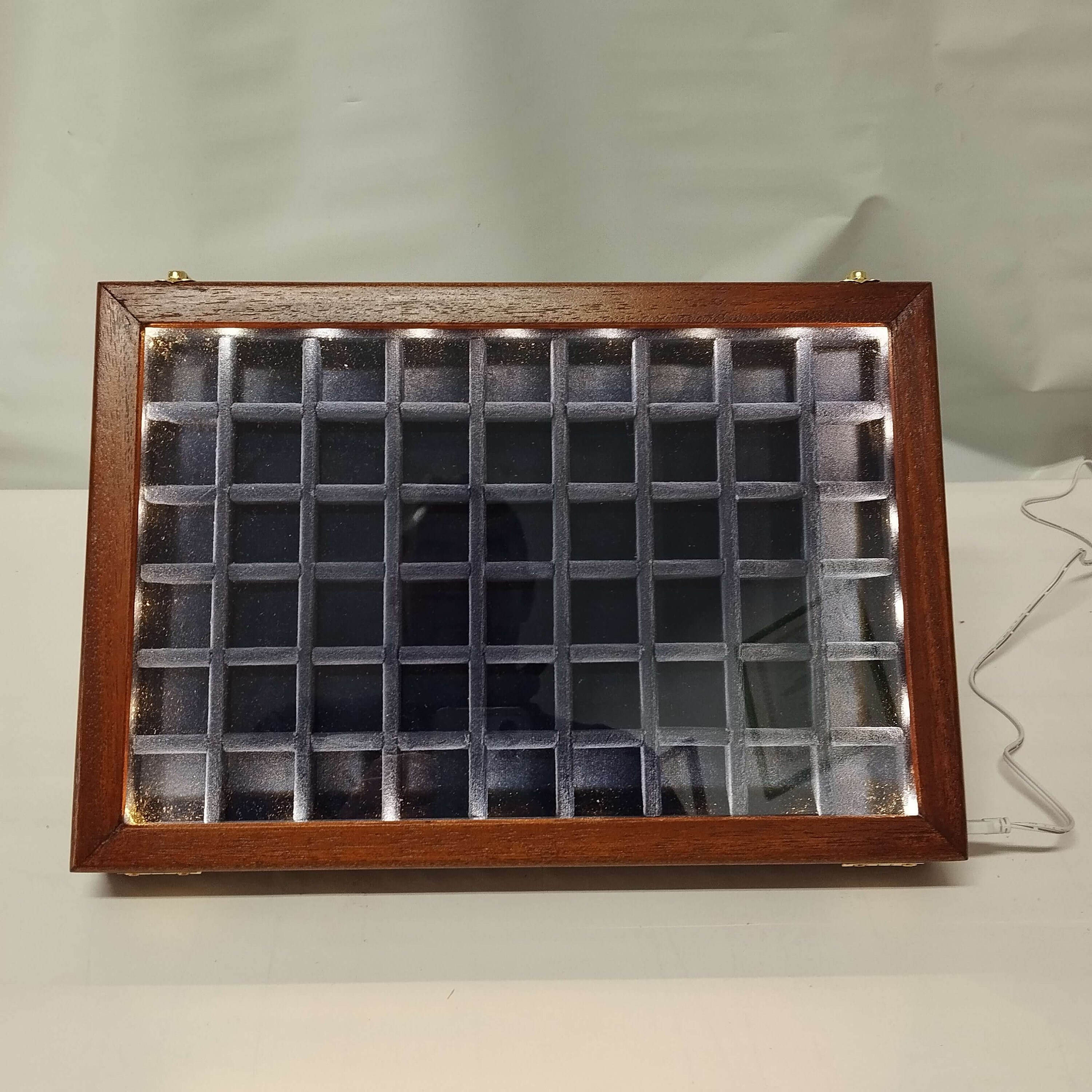 Customizable LED Lighted Coin Display Case - Etsy