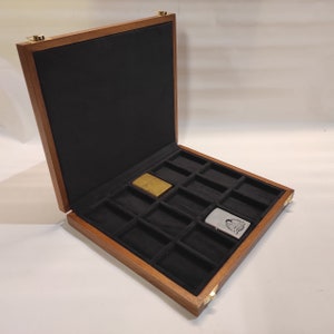 Cofanetto Porta Accendini ZIPPO Custodia Per Da Collezione (legno Noce Chiaro)