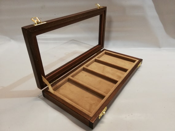 LPing Cadre vitrine Medaille Coffret Shadow Box pour médailles Militaires médaillon de collectionneur épinglette Coffret Shadow Box pour Coffret Coffret pour médailles-White|28 inch (Black Velvet