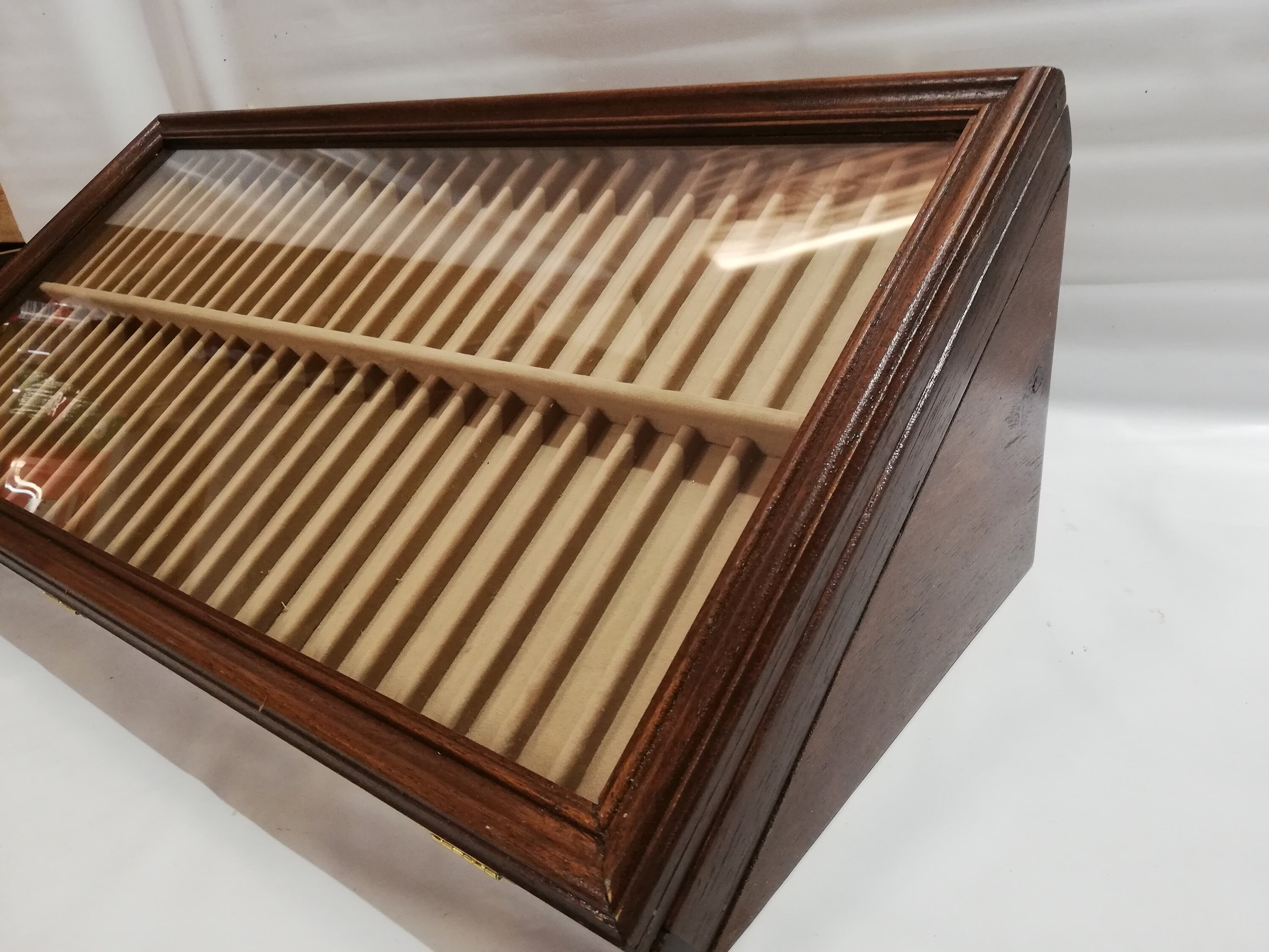 アメリカンビンテージディスプレイケース❤️筆ペン入れ アメリカンビンテージディスプレイケース❤️筆ペン入れ