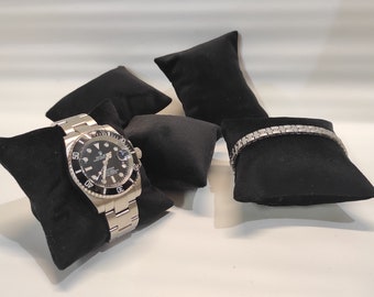 Pillow for jewelery, watches - jewelery display stand for bracelets - colors of your choice - handmade in Italy