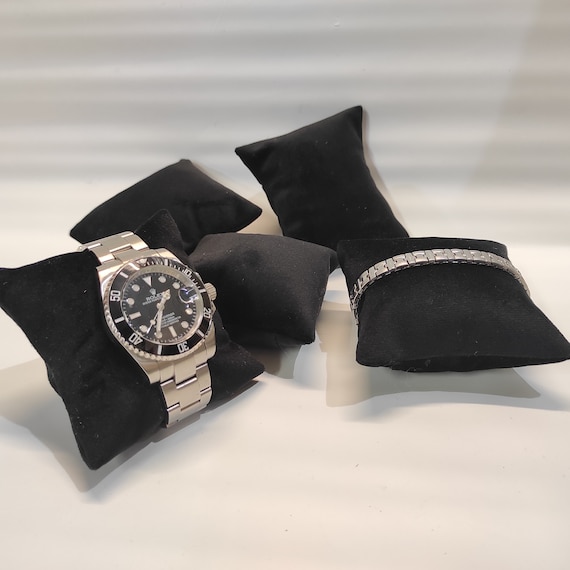 20 Pcs Cuscino Per Orologio Velluto Espositore Gioielli La - Foto 11