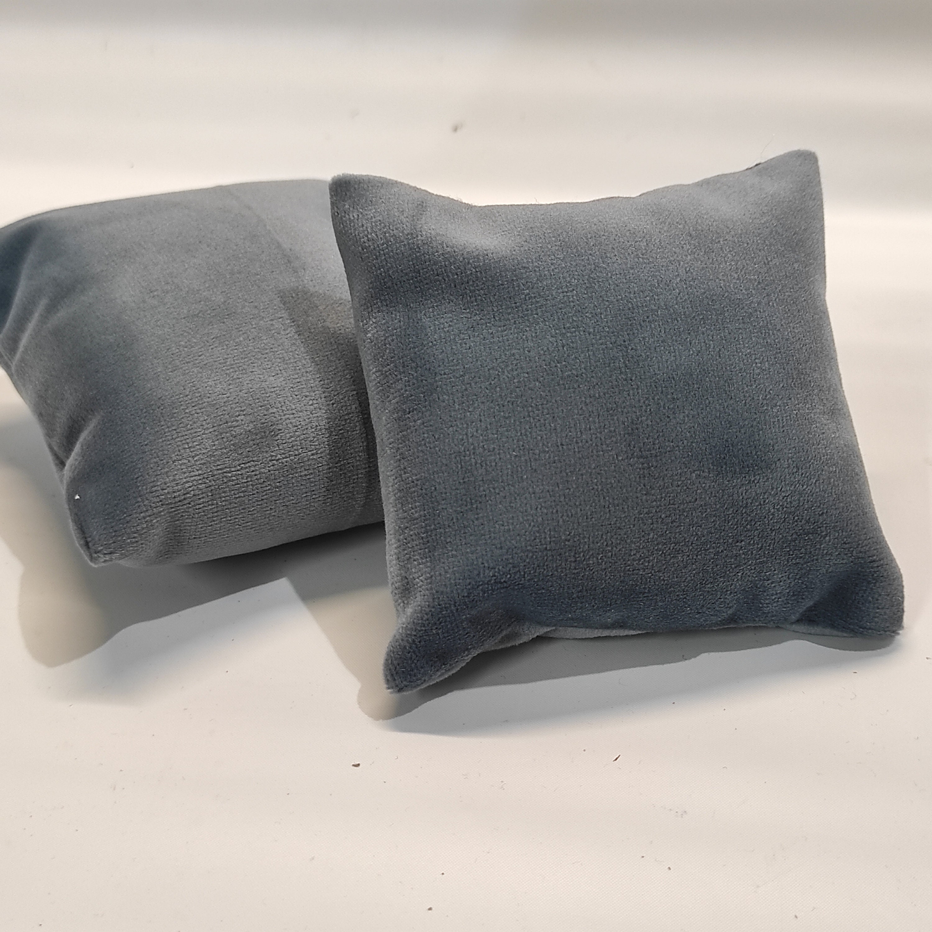 Cuscini Per Esposizione Orologi E Gioielli 2 Pezzi - Grigio, 21x8cm Per Vetrine - Foto 9