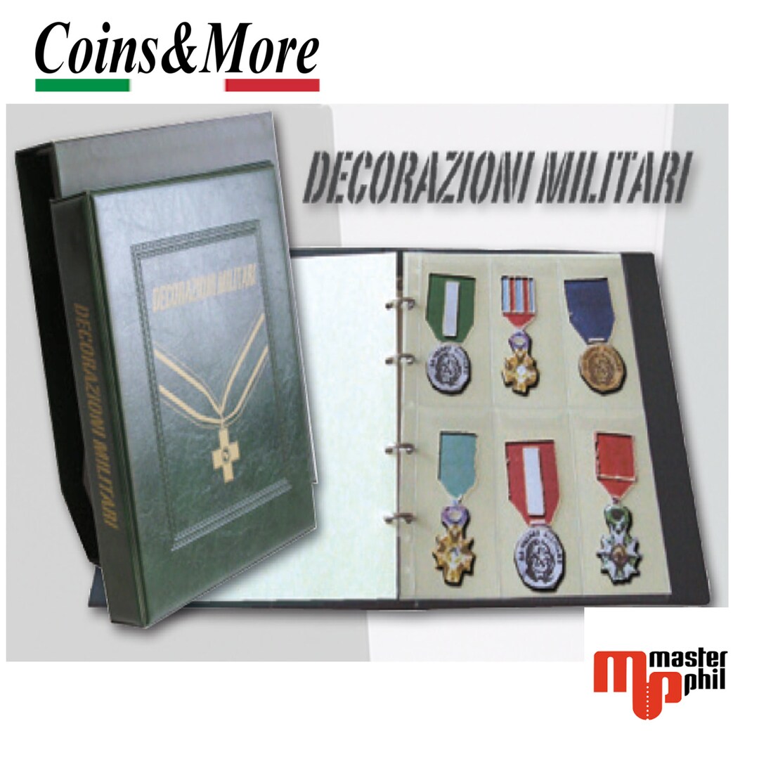 Masterphil Album Binder With Case for Military Medals Etsy