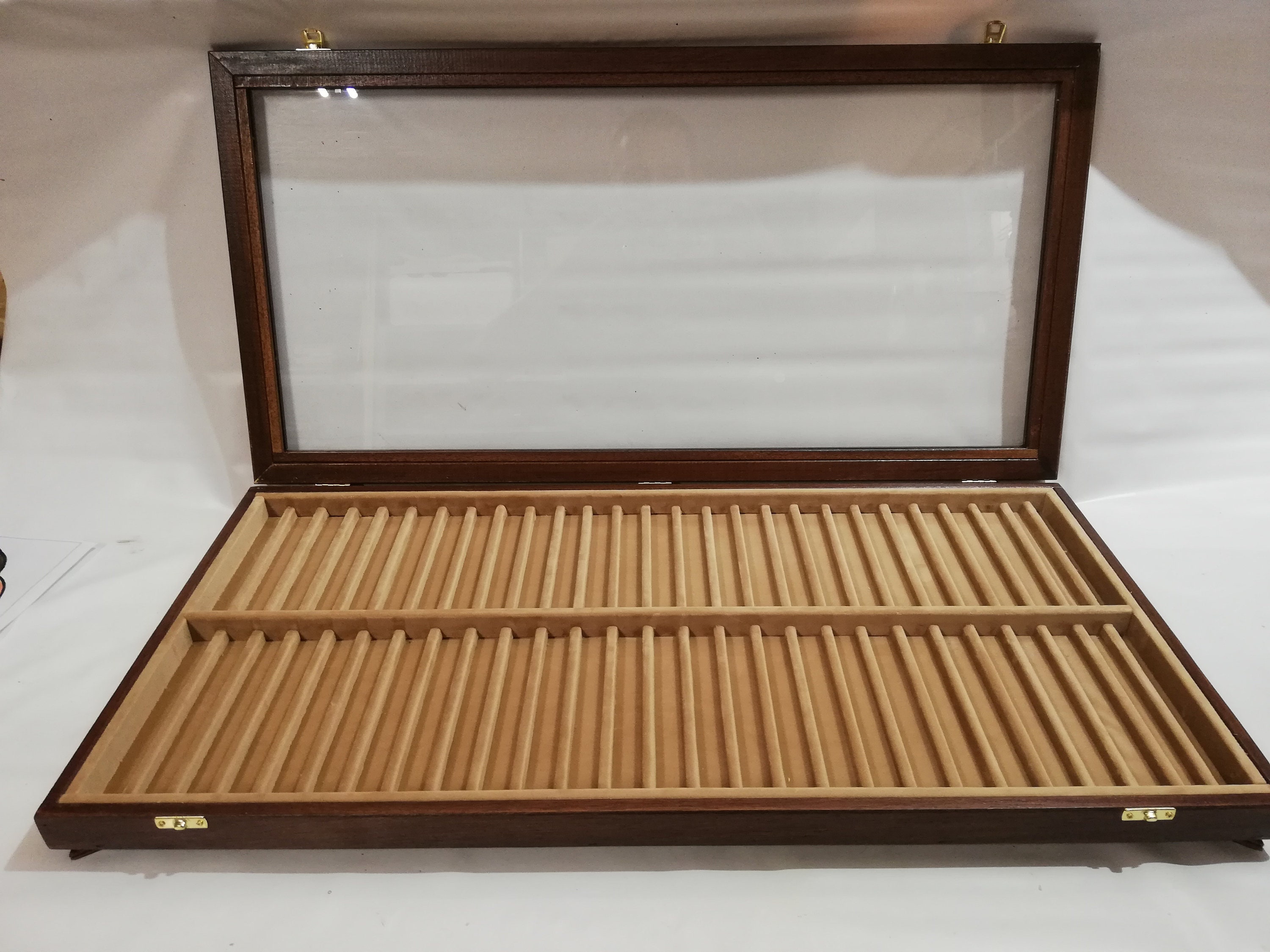 アメリカンビンテージディスプレイケース❤️筆ペン入れ