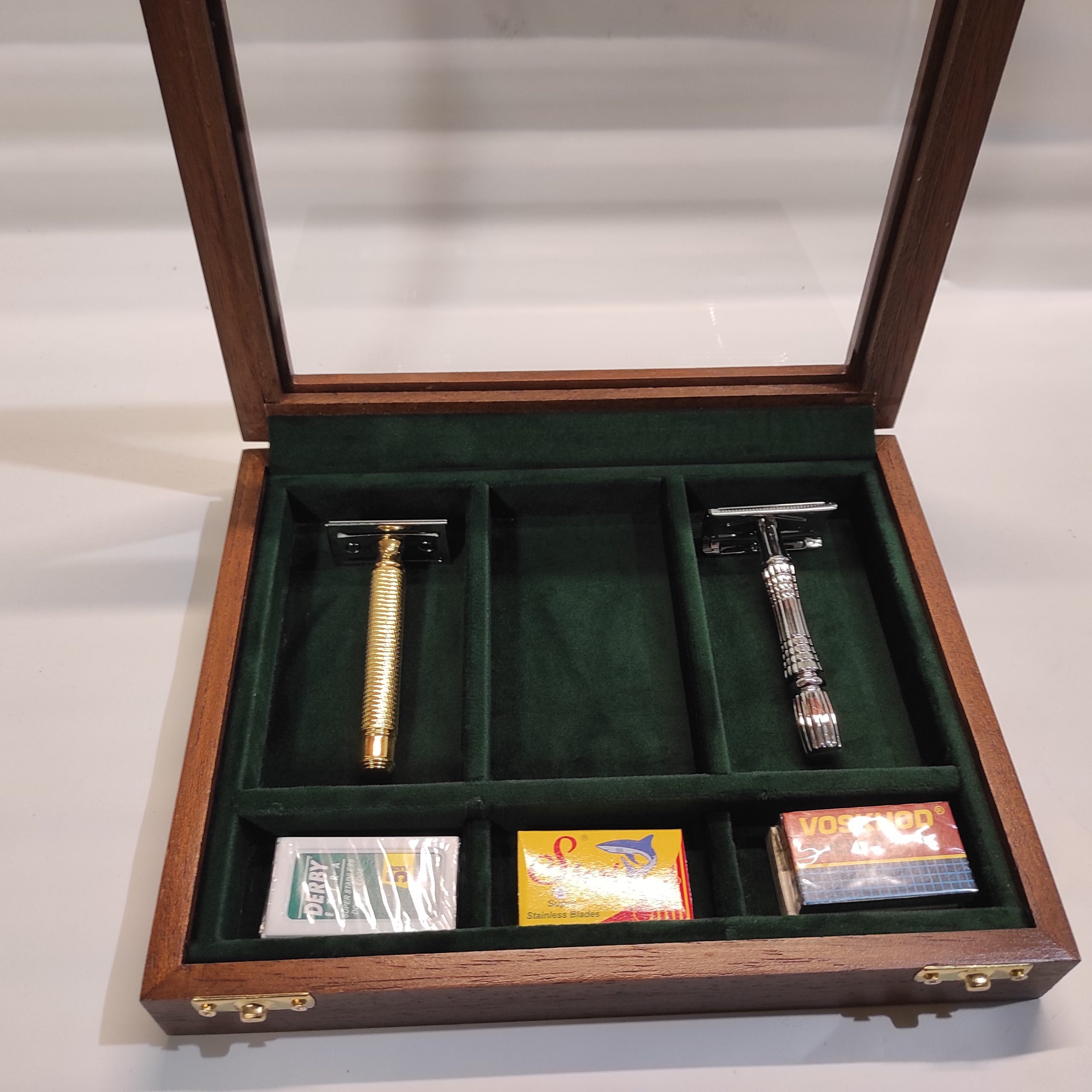 Traditional Razor Case Refined case for 3 SAFETY RAZOR- HANDMADE in Italy - - Etsy