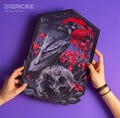 Embroidered Raven & Skull Patch product logo