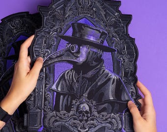 Plague Doctor Embroidered Patch