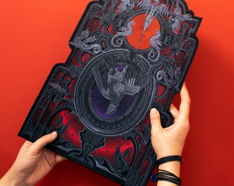 Gestickter Monsters of Imagination Aufnäher: Gothic Okkulter Mittelalter Aufnäher