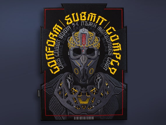 cyberpunk jacket patches
