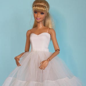 Fluffy dress for popular 12 in  doll