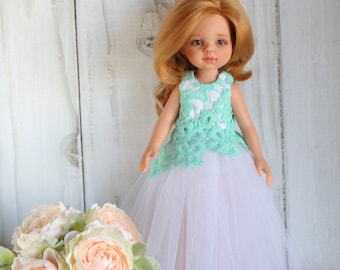 Dress for Paola Reina dolls. Handmade doll clothes
