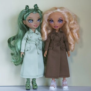 Trench coat for Rainbow High doll