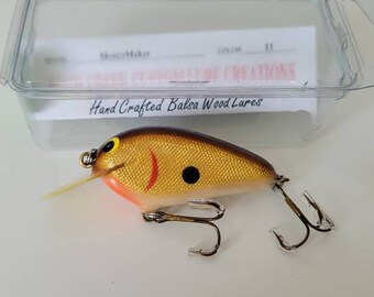 Balsa Squarebill Black Back Silver Foil Orange Belly R.J.A Crankbaits Ernie Balsa Squarebill Black Back Silver Foil Orange Belly R.J.A Crankbaits Ernie