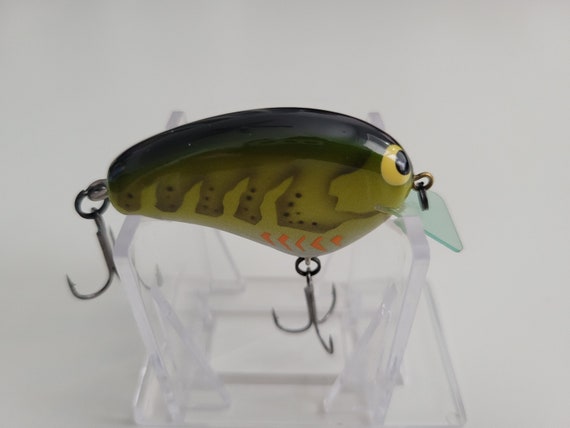 Flutter Baits Flat Flicker JDM Squarebill Crankbait in Green Craw -   Canada