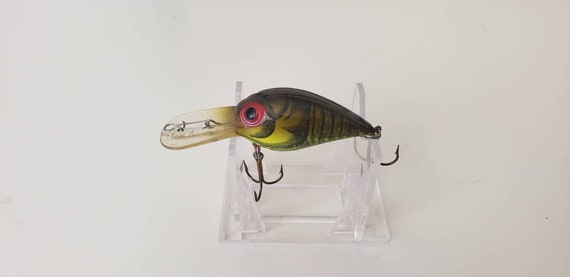 Pre Rapala Wiggle Wart SV-SP53 Green Naturalistic Crawfish on
