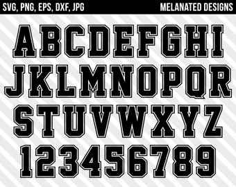 Varsity College Font Svg Eps Png Dxf Jpg Cricut Silhouette Hbcu School Graduation Senior Alumni Grad 2019 Sport Sporty Letters Alphabet Text Free Download Modern Fonts High Quality For Your Designs