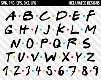 Free Free 107 Friends Svg Free Font SVG PNG EPS DXF File