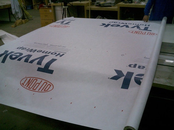 Telo Tyvek 4x8 Piedi Barriera Umidit&agrave; Per Tenda &ndash; Impronta Campeggio DUPONT, Fatto In USA