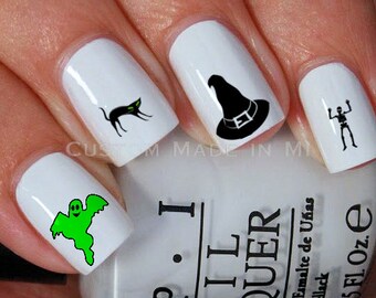 Ghost Nail Art Etsy