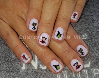 Vampire Nail Art Etsy