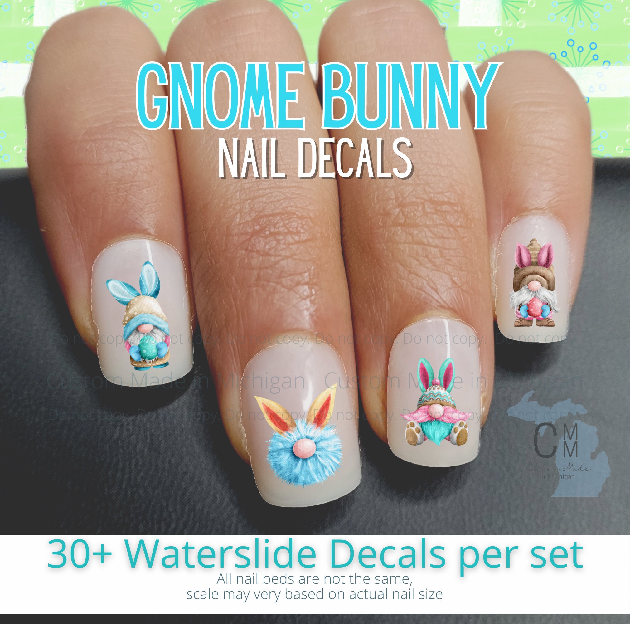 Easter Gnome Love Decal Easter Gnome Love Decal