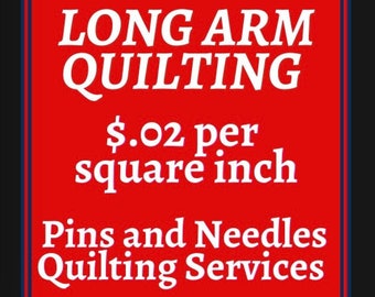 Long Arm Quilting Services