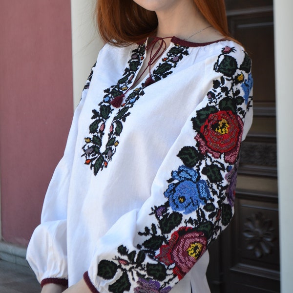 Ukrainian Blouse Etsy Canada