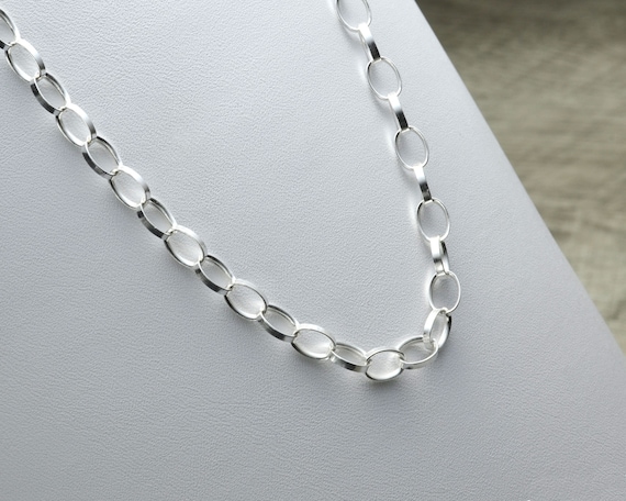 Silver charm deals necklace chain