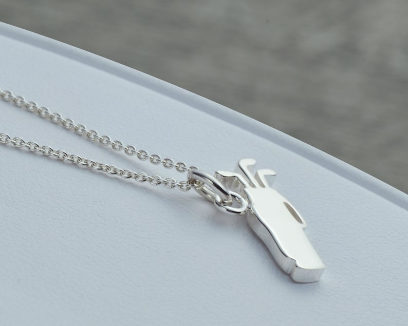 Golfer’s Sterling Necklace