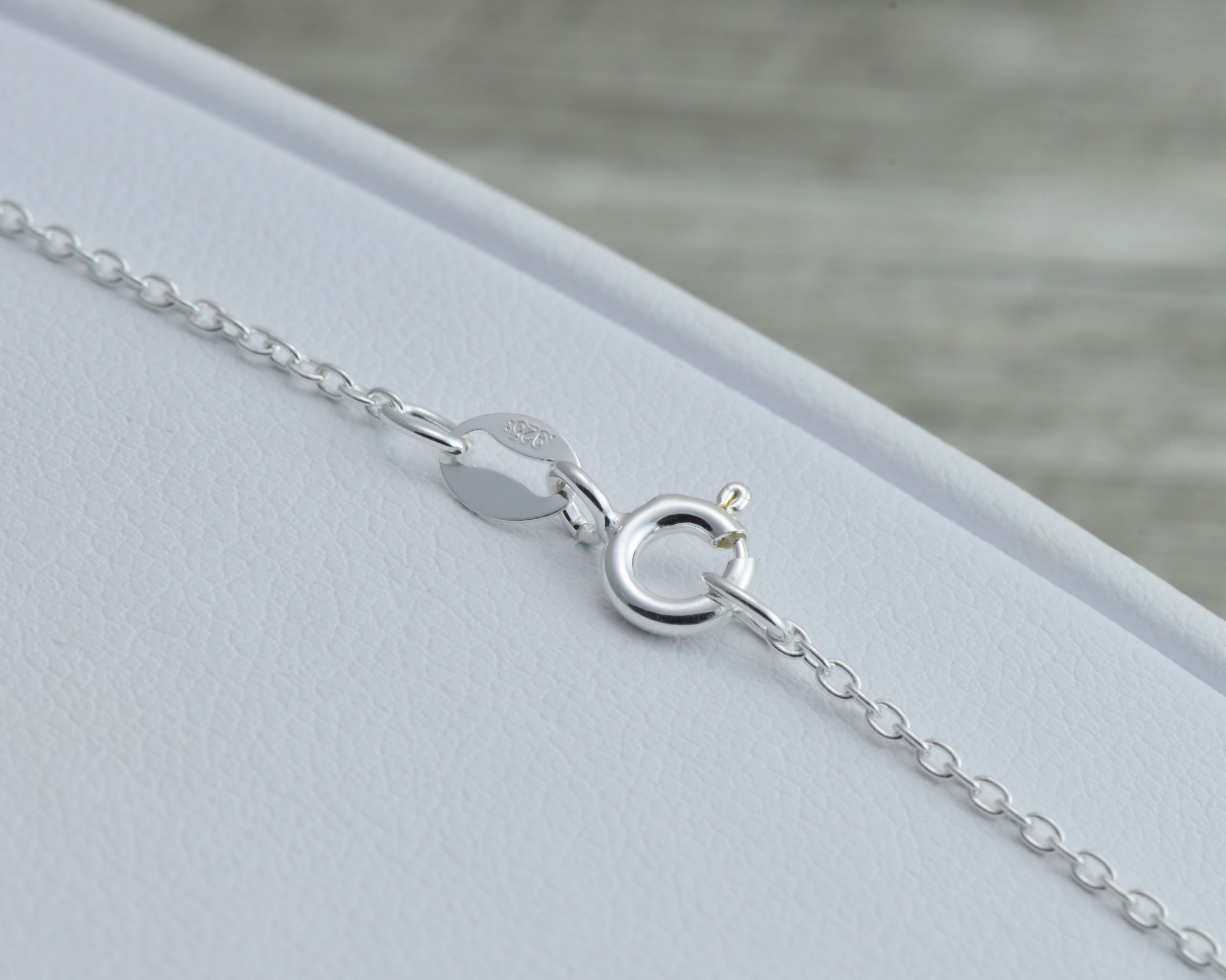 The Tennis Necklace in Silver main image 0