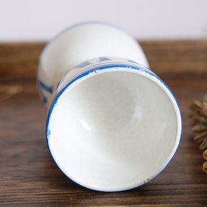 Rare Ovum Egg Cup, Advertising for Thorleys, Double Sided, Vintage Decor