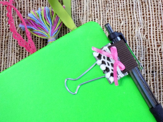 decorative binder clips