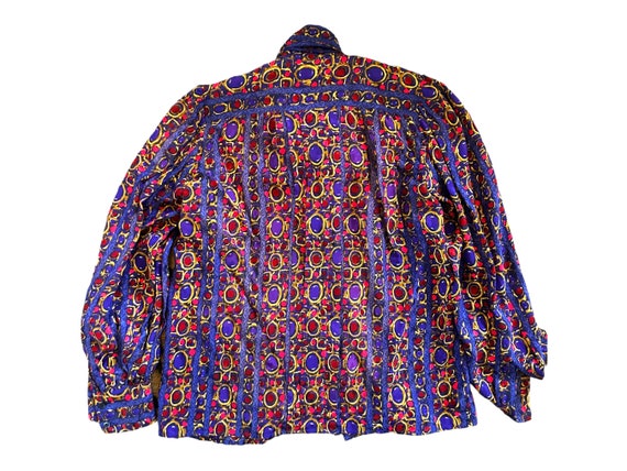 Yves St. Laurent Silk Tie Blouse. Vintage, Made i… - image 7
