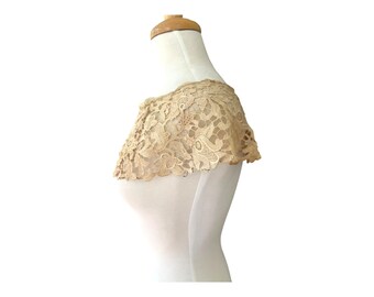 Handmade Lace Capulet - Early 1900s Evening Wear - Etsy