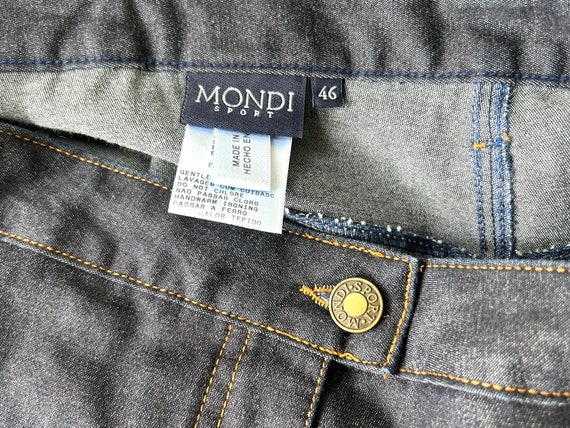 Mondi Italian Denim Cargo Skirt Set with Jacket. … - image 6