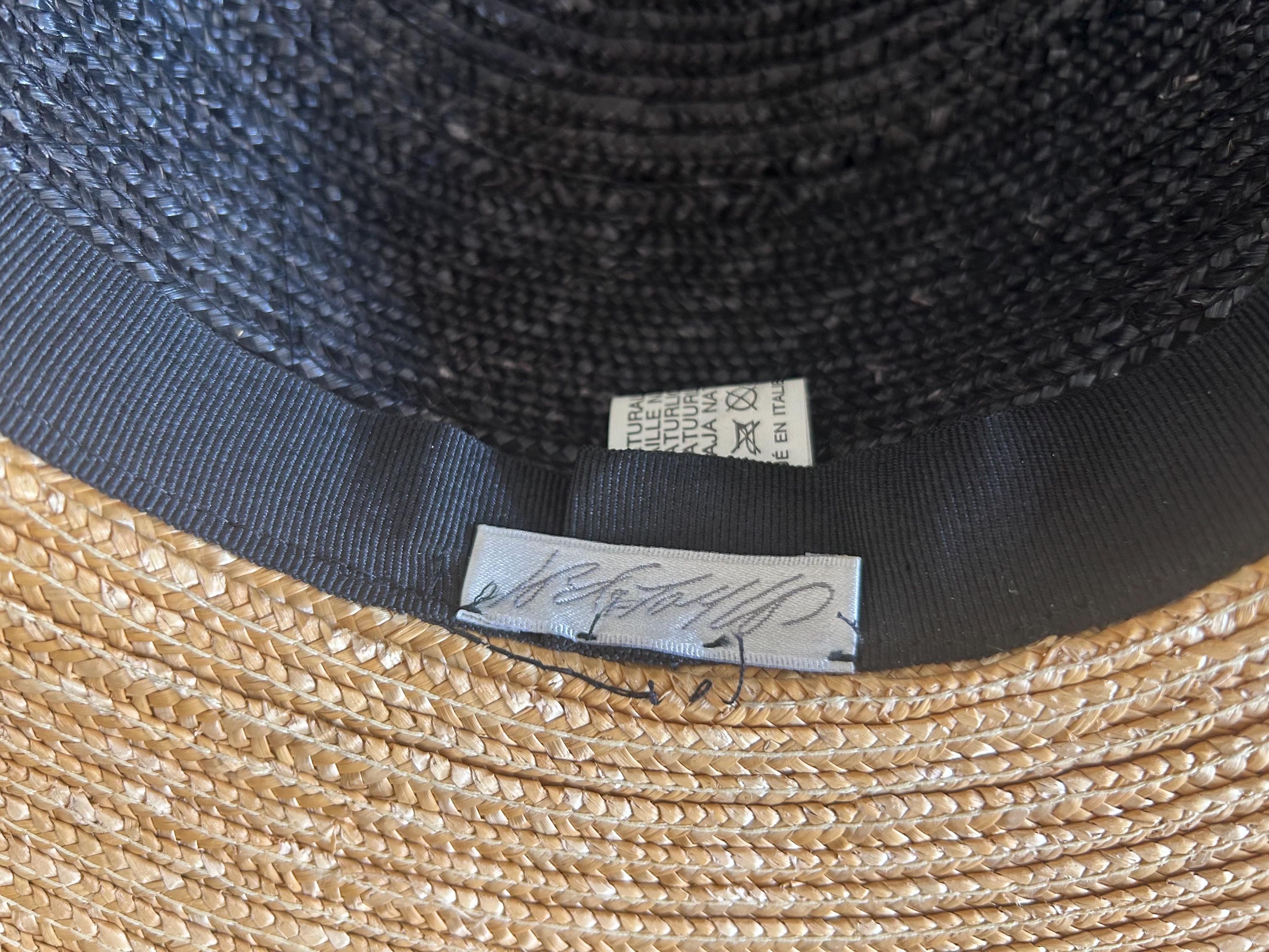Vintage Shabby Chic Lord & Taylor Straw Sun Hat Lord & Taylor Straw Hats for Women | Mercari main image 2