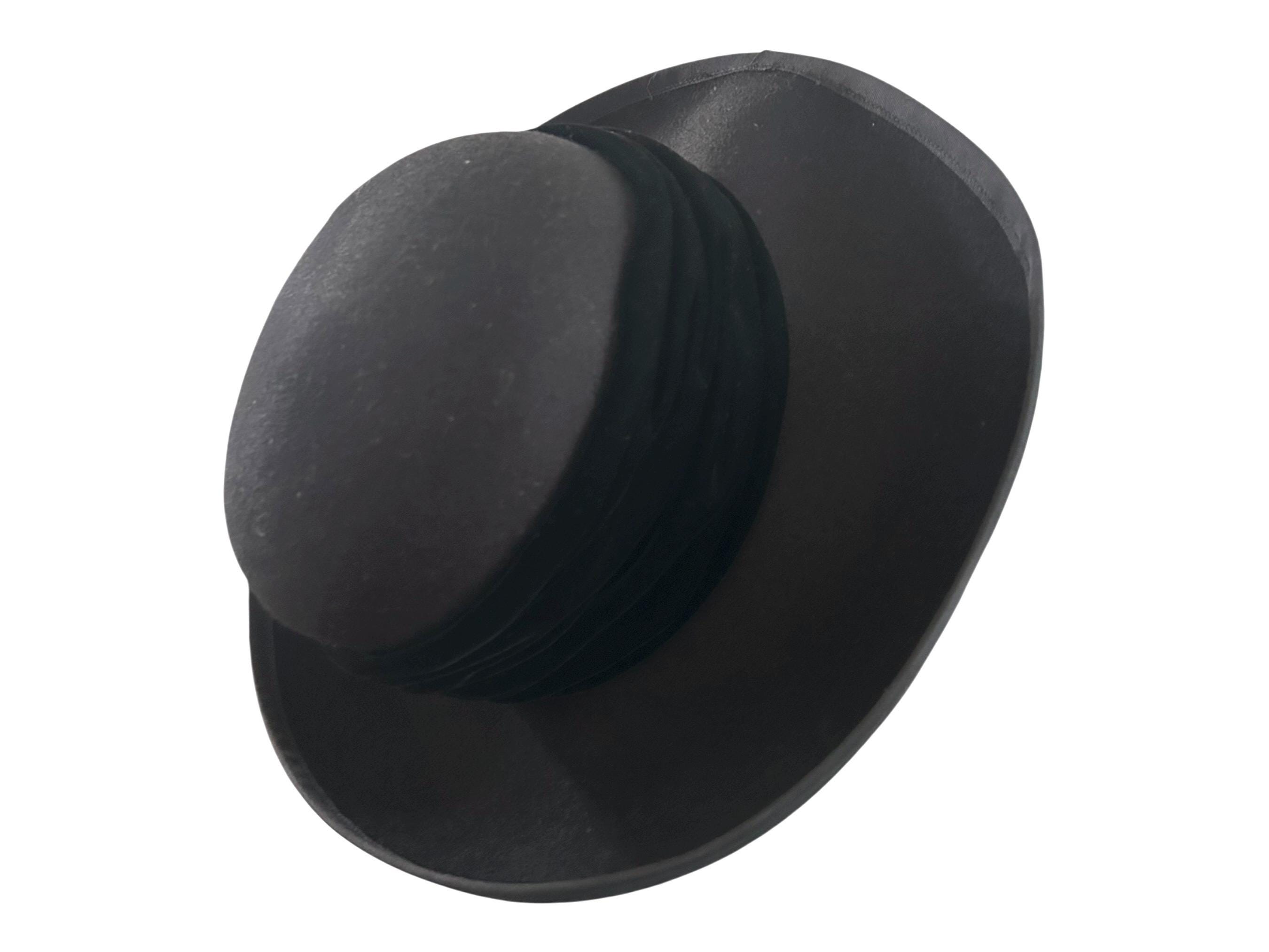 Peter Bettley London. Black Wool Hat. Velvet Band. - Etsy