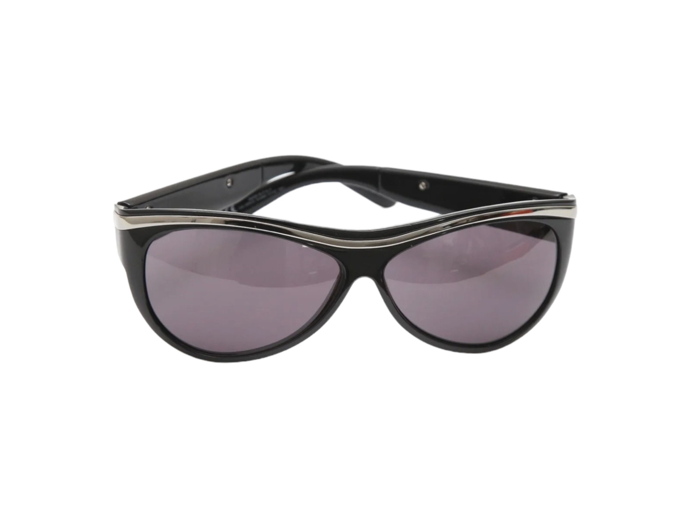 100% Authentic Vintage Gucci Chic Cat Eye Sunglasses, Preowned GG09035 001 sunglasses. With case Condition: 100  main image 3