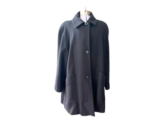 80s New York Swing Coat. by CBO. Wool, Fully Lined. Size XL 80s New York Swing Coat. by CBO. Wool, Fully Lined. Size XL