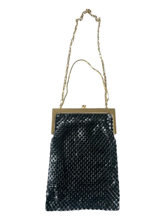 Whiting and Davis 1950s Metal Mesh Purse. Vintage… - image 1