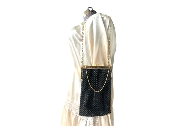 Whiting and Davis 1950s Metal Mesh Purse. Vintage… - image 5