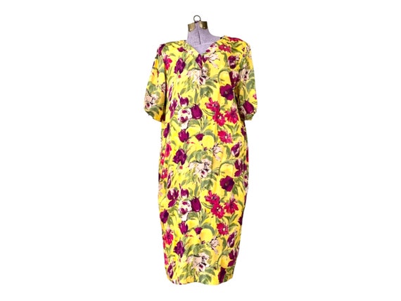 Ungaro Floral Dress. Vintage 1990s - image 1