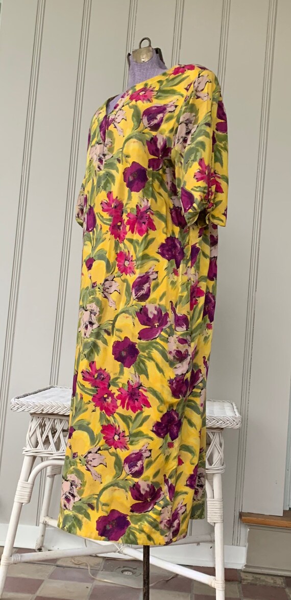 Ungaro Floral Dress. Vintage 1990s - image 4