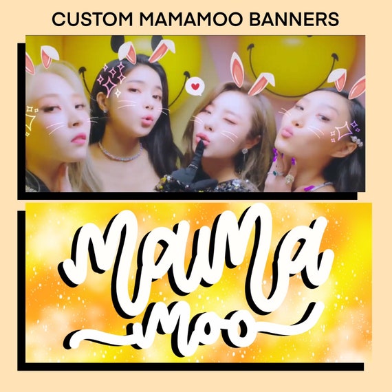 Kpop Banner Mamamoo Custom Made Etsy