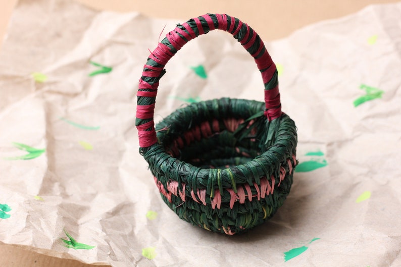 Coil Basket Kit forest Flower DIY Basket Weaving Kit Etsy