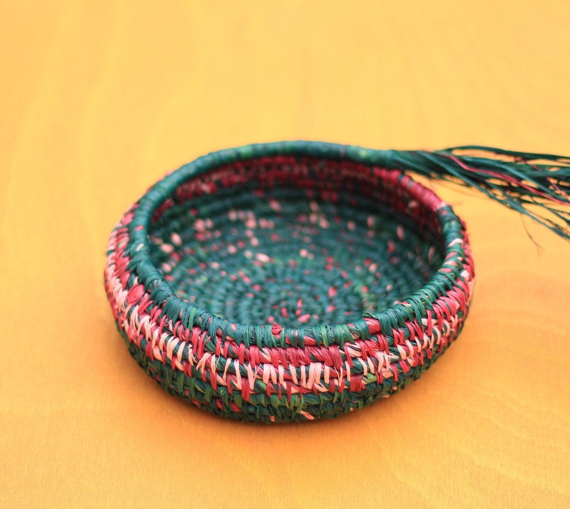 Coil Basket Kit forest Flower DIY Basket Weaving Kit Etsy