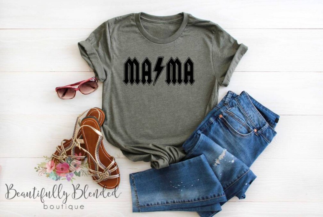 Mama, Rock and Roll, Mothers Day Gift - Etsy