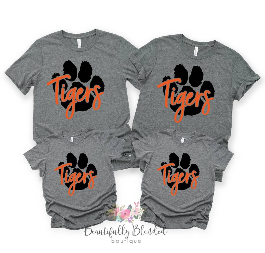 Tiger Mascot, Football Tee, Basketball Tee, Baseball Tee, Volleyball ...