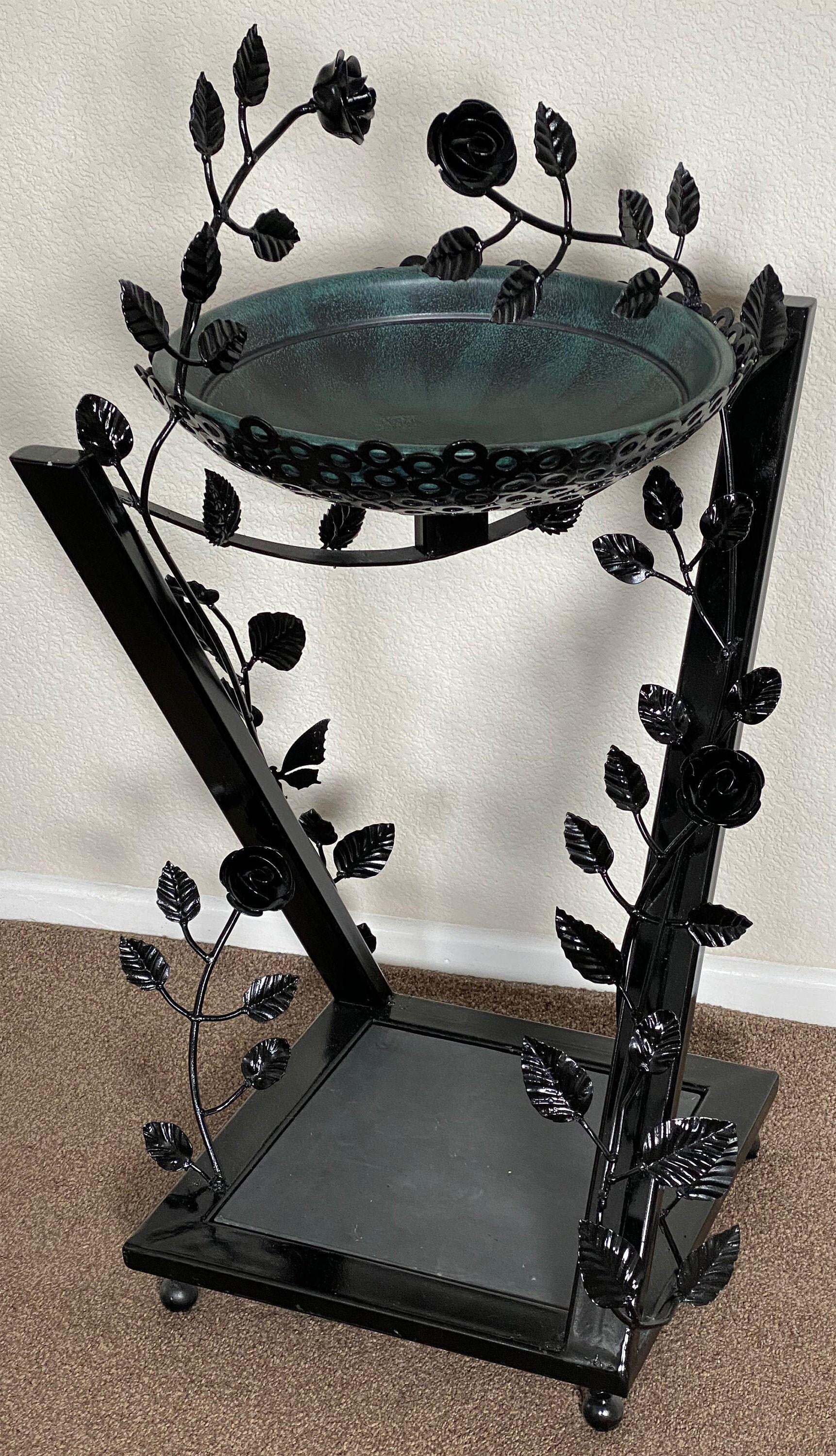 Bird Bath Handmade Bird Bath Traditional style Bird Bath Etsy